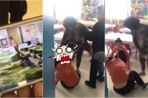 Ibu ini balas guru TK yang memukuli dan menendang anaknya tanpa ampun