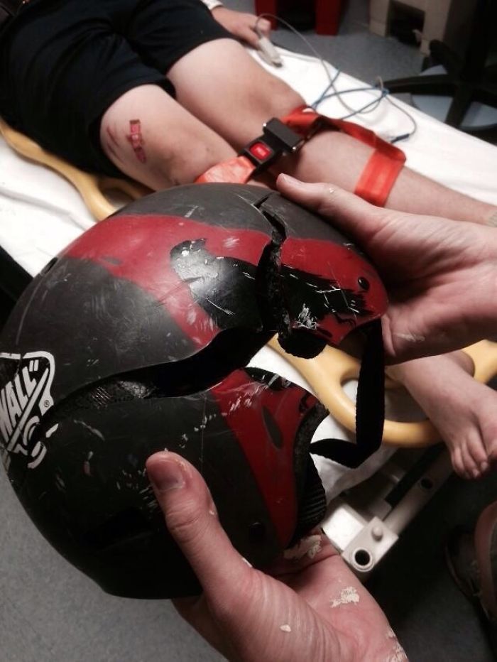 15 Bukti saat helm selamatkan nyawa penggunanya, ngeri