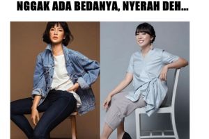 Fitri Tropica 'maksa' dimiripin sama Dian Sastro, hasilnya kocak abis