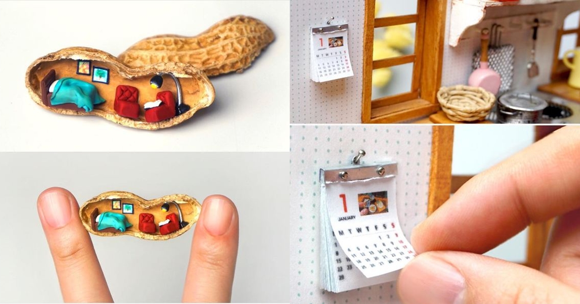 15 Miniatur benda sehari-hari ini bikin melongo, super detail nih!