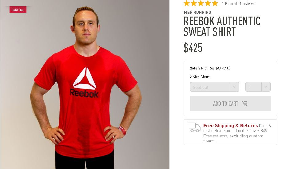 Usai heboh celana berlumpur, kini kaos berkeringat dijual Rp 5,6 juta