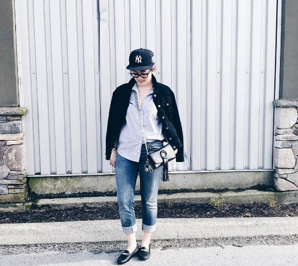 Tinggal di Kanada, gaya fashion Gisela Cindy makin stylish