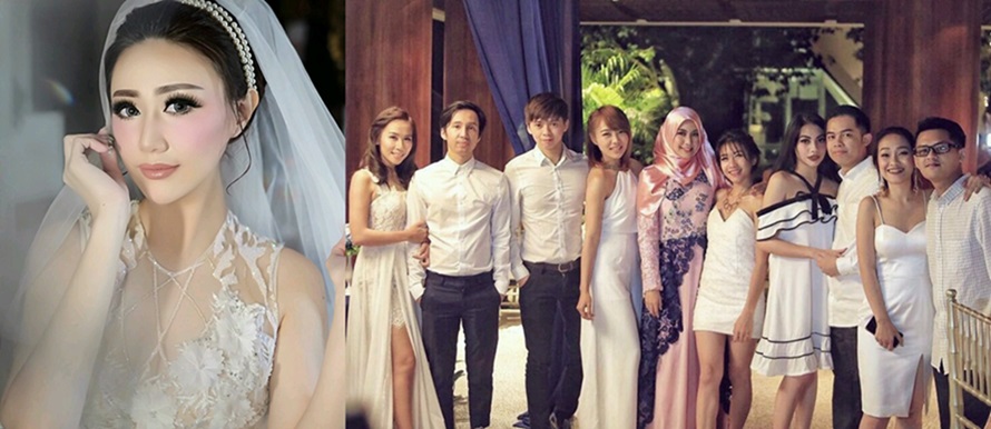 10 Potret momen pernikahan Ryn, jadi ajang reuni eks Cherrybelle
