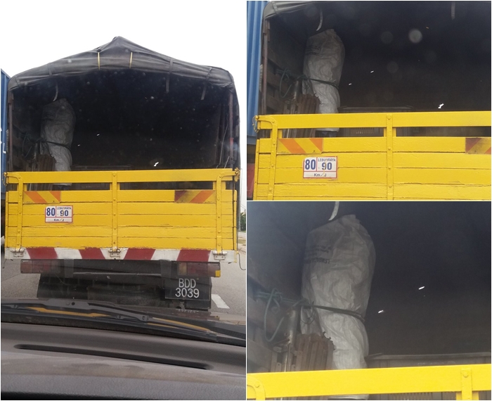 6 Foto penampakan di truk ini bikin gagal paham, jadi merinding ya