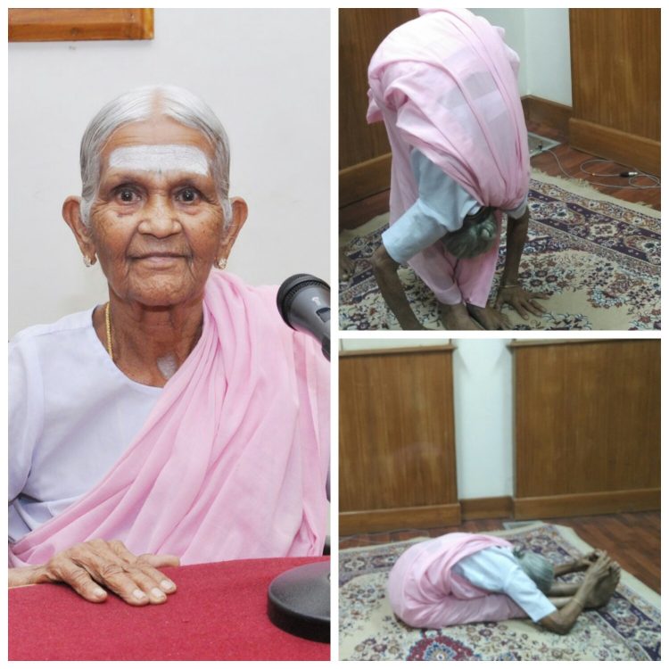 Jadi instruktur yoga, nenek 98 tahun ini punya tubuh lentur bak karet