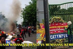 Aksi mas driver Grab ini bikin haru, beda sama aksi buruh kemarin