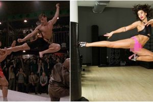 Bianca, putri aktor laga Van Damme yang seksi & jago bela diri