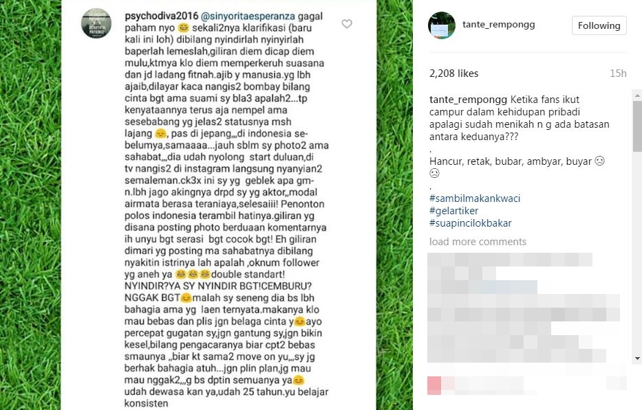 Disebut tak jaga perasaan Evelyn, Aming sindir istrinya jago akting