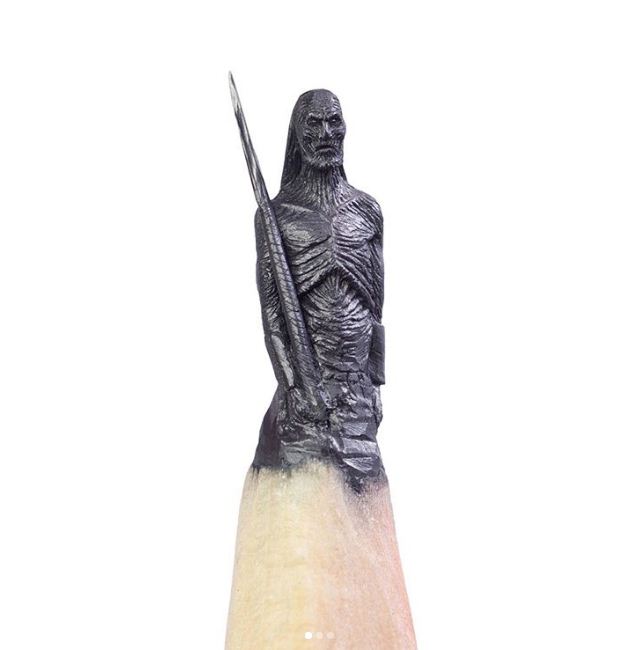 11 Patung tema Game of Thrones ini dibikin di ujung pensil, amazing!