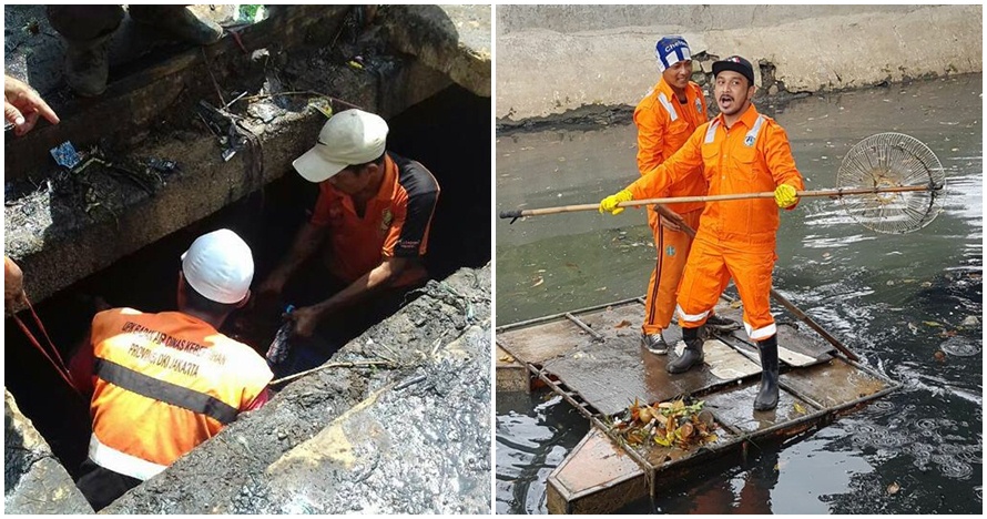 10 Potret Pasukan Orange saat jalankan tugas, kasih dua jempol deh