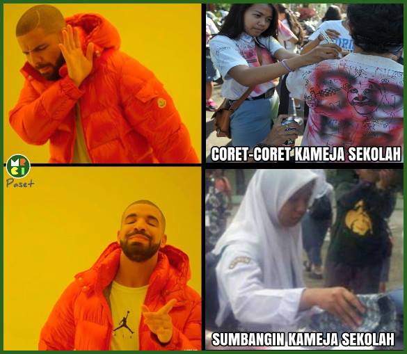 12 Meme ini sindir kelakuan lebay pelajar SMA rayakan kelulusan