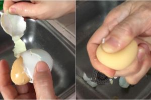 Beli telur asin, wanita ini terkejut melihat isinya