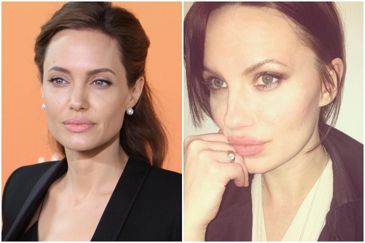 Melissa Baizen disebut 'kembaran' Angelina Jolie, benar-benar mirip ya