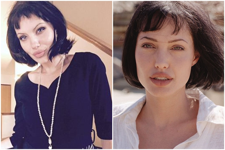 Melissa Baizen disebut 'kembaran' Angelina Jolie, benar-benar mirip ya