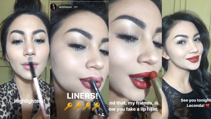 Ariel Tatum tutorial bikin bibir seksi, komentar netizen bikin ngakak