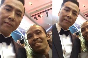 Kang Yayan selfie barang Donnie Yen, komentar netizen greget abis