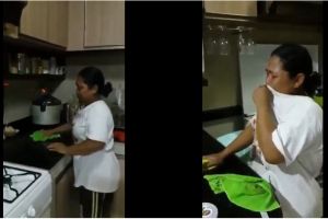 Ibu ART ini berurai air mata usai dengar Ahok divonis 2 tahun penjara