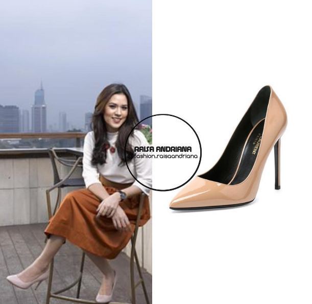 Selalu tampil cantik memesona, ini harga 10 sepatu Raisa Andriana