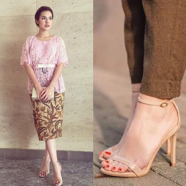 Selalu tampil cantik memesona, ini harga 10 sepatu Raisa Andriana