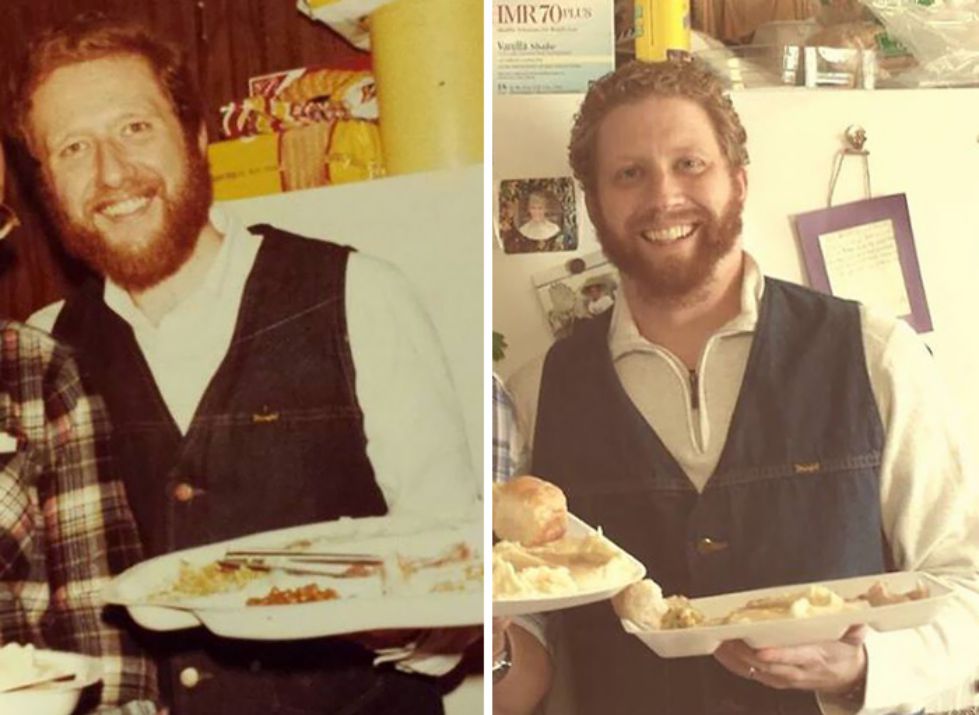 8 Foto kemiripan ayah & anak ini bagaikan 'copy-paste'