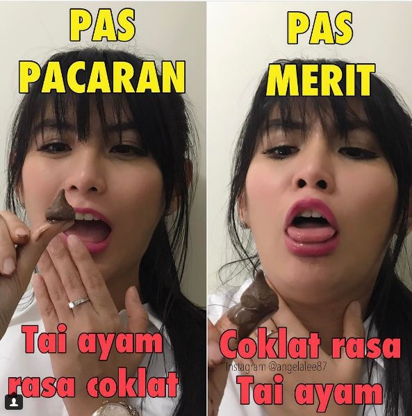 10 Meme 'ala Angela Lee' ini bikin ngakak nggak bisa ditahan lho