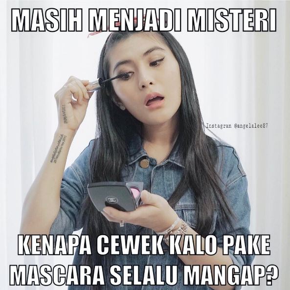 10 Meme 'ala Angela Lee' ini bikin ngakak nggak bisa ditahan lho