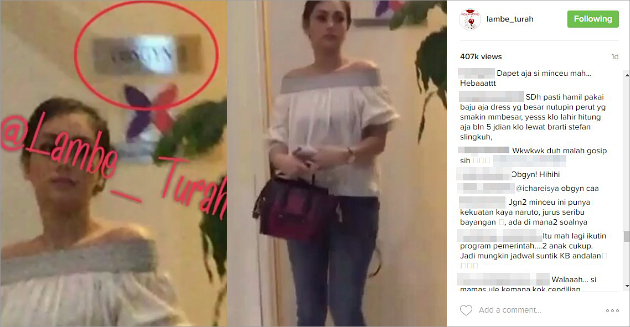 Ketahuan USG & datangi dokter kandungan, 4 artis ini dianggap hamil