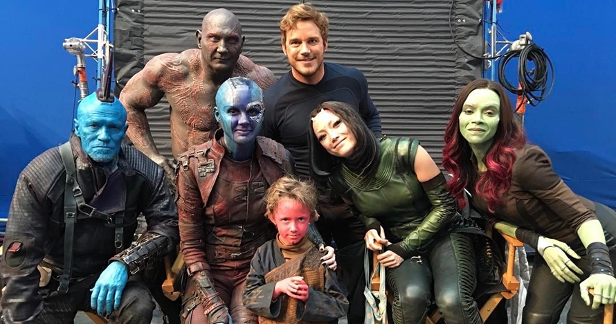 Intip serunya syuting film Guardians Of The Galaxy 2 di 11 foto ini