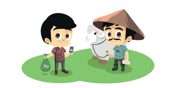 Angon, aplikasi beternak online tanpa harus turun ke kandang