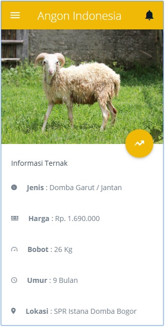 Angon, aplikasi beternak online tanpa harus turun ke kandang