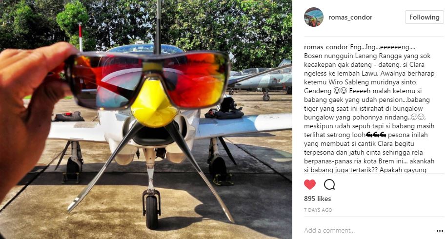 Kisah cinta Clara & Lanang Rangga dari pilot TNI AU ini ngalahin FTV
