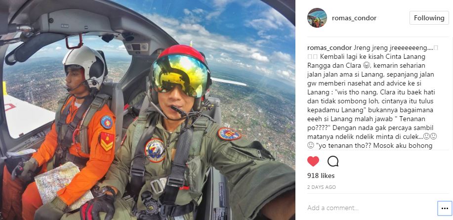 Kisah cinta Clara & Lanang Rangga dari pilot TNI AU ini ngalahin FTV