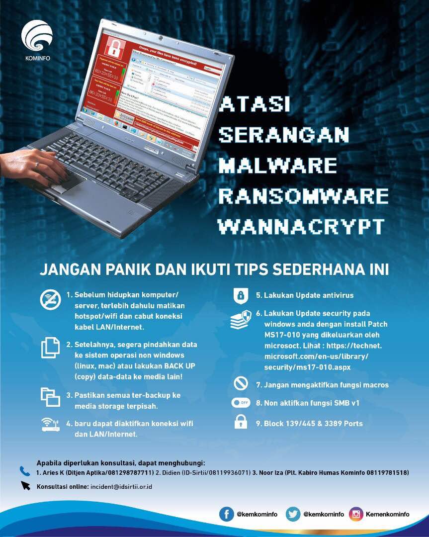 Lagi ramai ancaman malware, 9 tips ini bisa cegah komputermu terserang