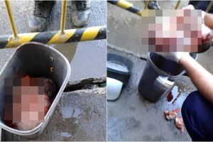 Tega banget orangtua ini, buang bayinya di tempat sampah