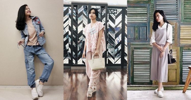 20 Gaya fashion Hanggini, dari kasual sampai vintage yang hits ab