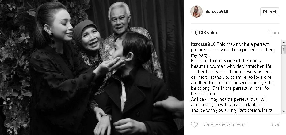 5 Artis Indonesia ini unggah foto Mother's Day, pesannya bikin haru