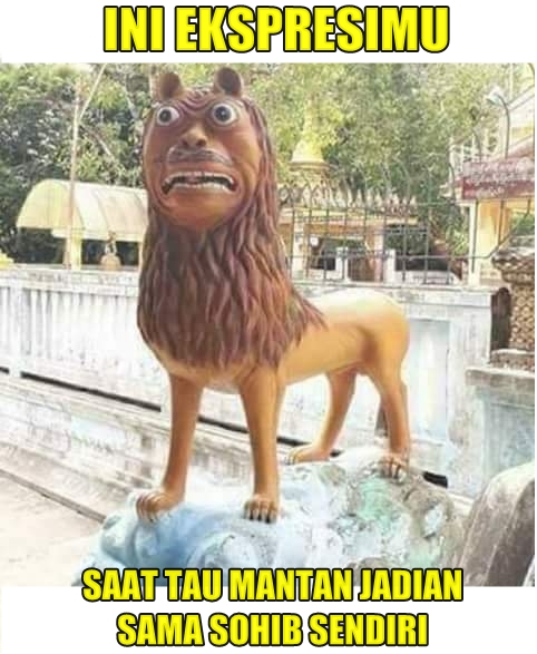 7 Meme patung adik Macan Cisewu dijamin bikin kamu sulit menutup mulut