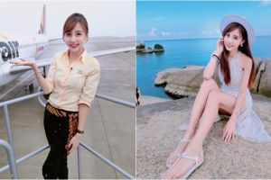 12 Potret cantiknya Rita Kao, pramugari yang dijuluki 'Barbie hidup'