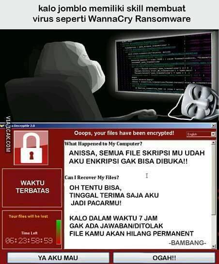 7 Meme virus ransomware ini nggak bikin cemas, ngakak iya