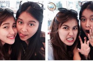 10 Potret kedekatan Ayu Ting Ting dengan sang adik Syifa, kompak nih