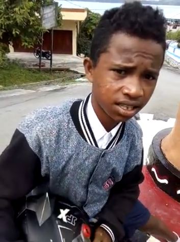 Dirazia polisi, pelajar SMP di Papua ini mengaku punya SIM M