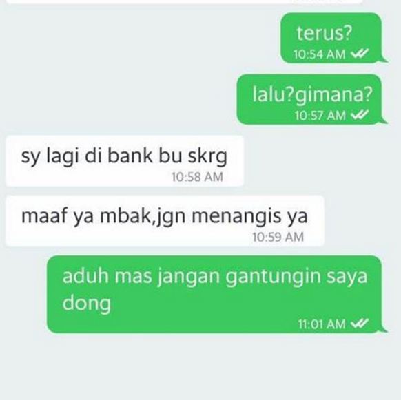 Lagi, 16 chat driver ojek online dengan pelanggan ini absurd banget