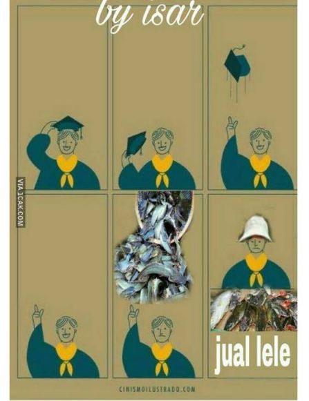10 Meme kehidupan mahasiswa setelah lulus, ijazah cuma jadi pajangan