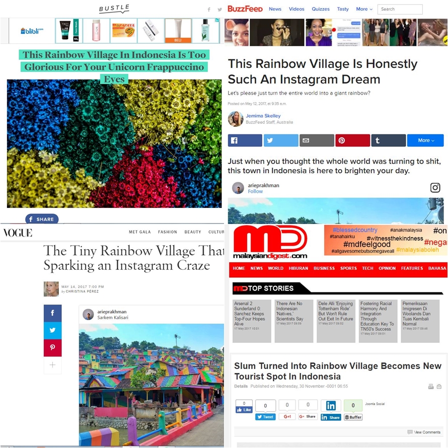 12 Potret Kampung Pelangi, desa warna-warni di Semarang yang mendunia