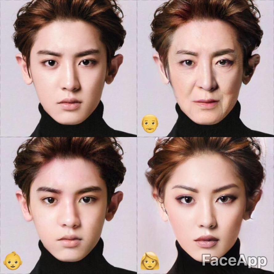 12 Wajah seleb Korea ini diedit pakai FaceApp, bisa ngenalin nggak ya?