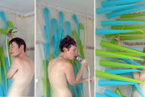 Pria ini ciptakan inovasi kocak kampanye hemat air, ternyata efektif