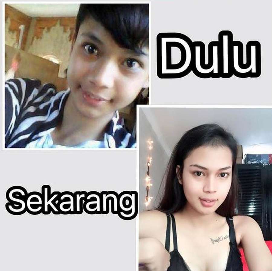 Transformasi Dinda Syarief, si transgender cantik teman Kiki Farel