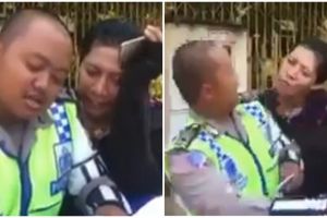  Gaya polisi tilang pelanggar lalu lintas ini bikin ngakak
