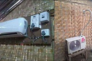 5 Cara pasang AC yang bikin orang lihat gagal paham, aneh dan lucu