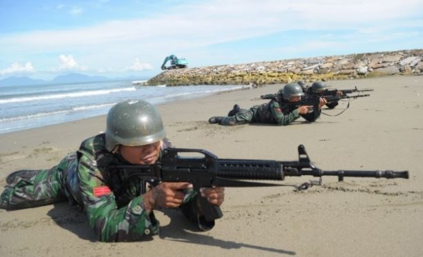 4 Prajurit TNI tewas dalam kecelakaan latihan di Natuna
